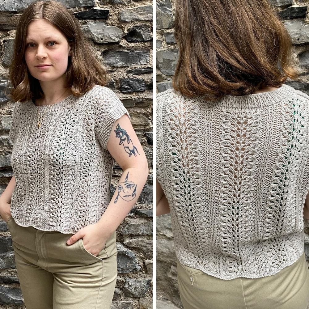 Sellwood Tee Kit | Sandnes Garn - This is Knit