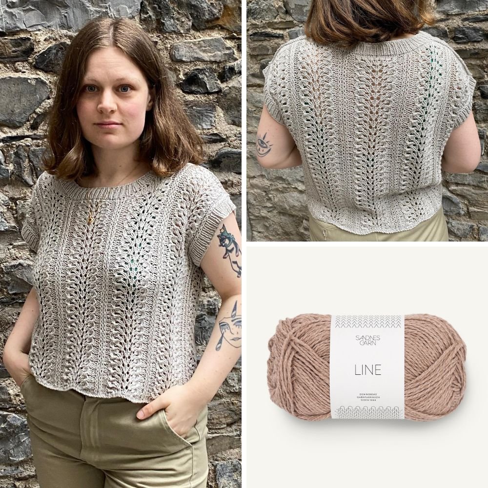 Sellwood Tee Kit | Sandnes Garn - This is Knit