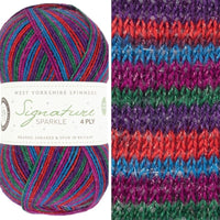 Signature Sparkle 4ply Christmas Special | West Yorkshire Spinners - This is Knit