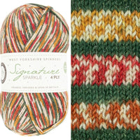 Signature Sparkle 4ply Christmas Special | West Yorkshire Spinners - This is Knit