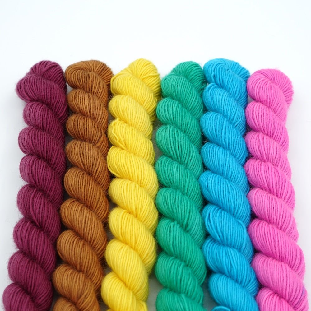 Spire Mini Skein Set Of 6 | Townhouse Yarns - This is Knit