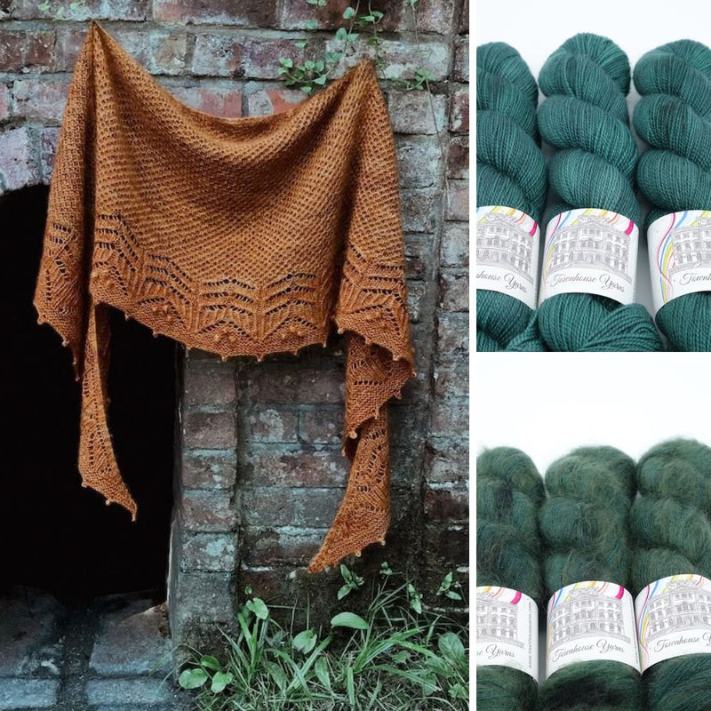 Susurrous Shawl Kit | Townhouse Yarns - This is Knit