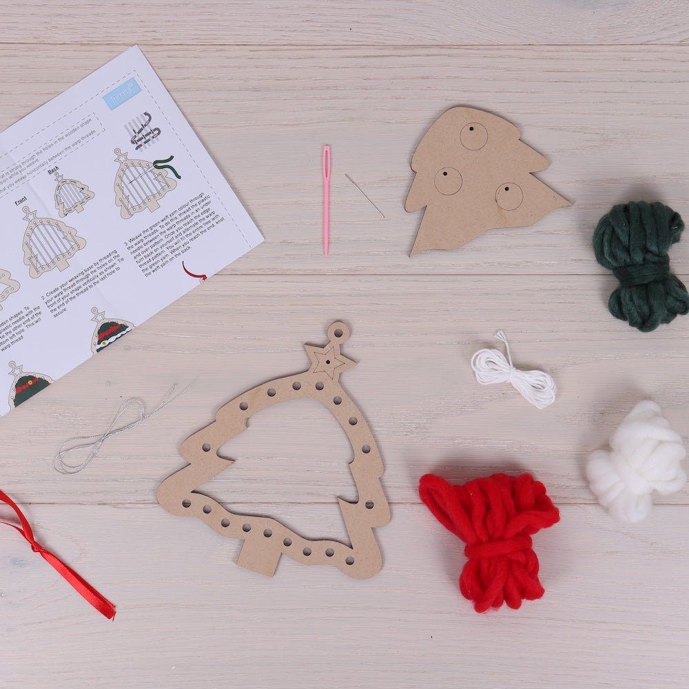 Weaving Kit - Christmas Tree | Trimits - This is Knit
