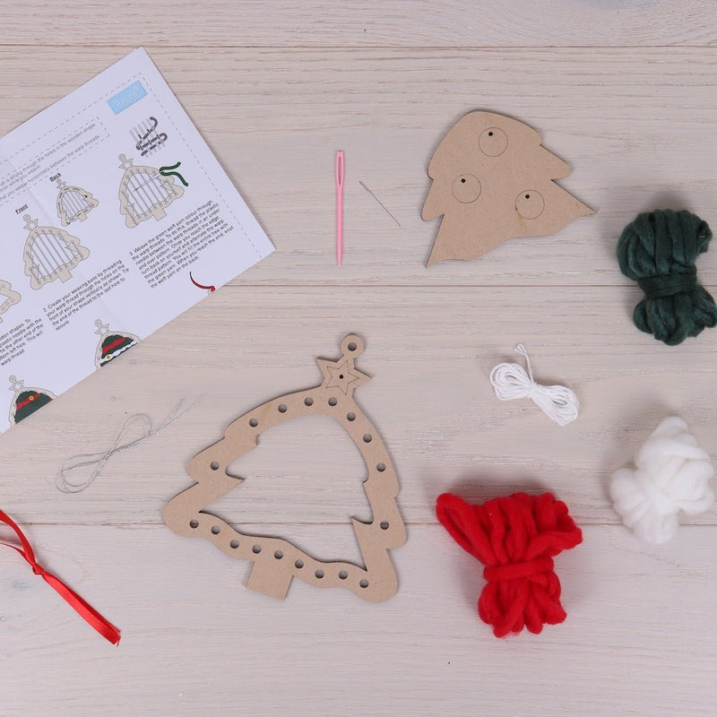 Weaving Kit - Christmas Tree | Trimits - This is Knit