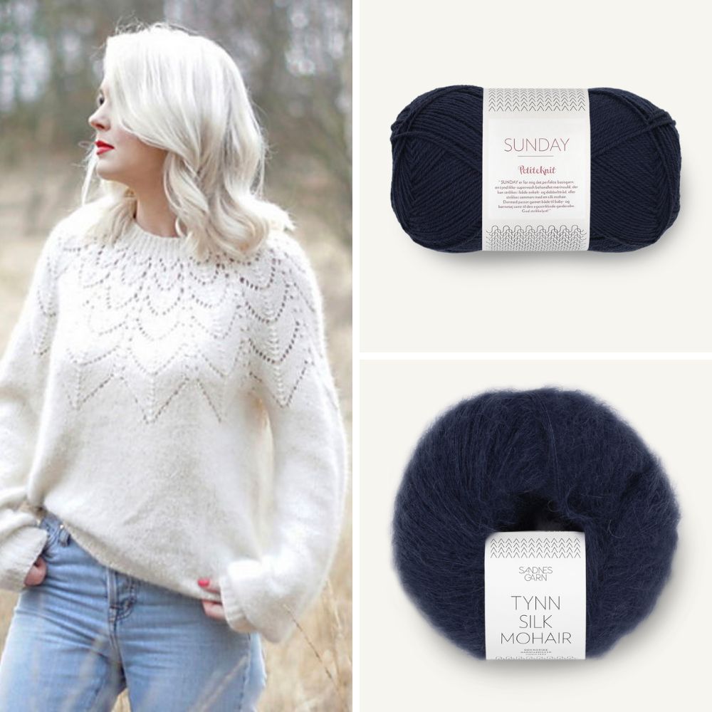 Whitmoor Sweater Kit | Sandnes Garn - This is Knit