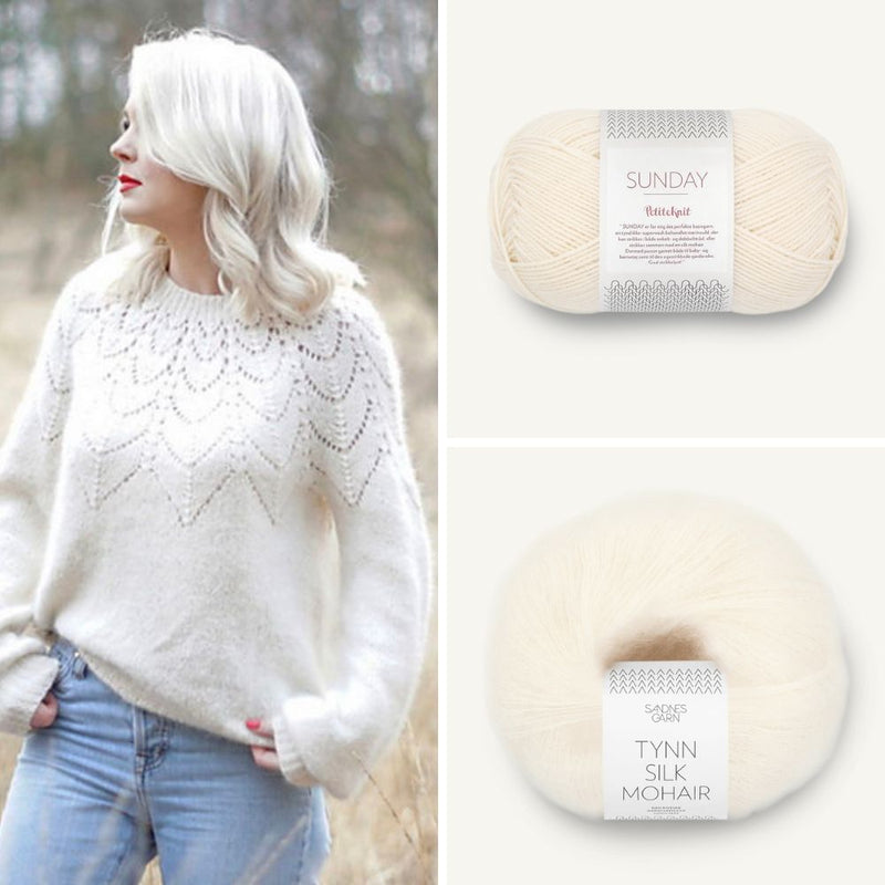 Whitmoor Sweater Kit | Sandnes Garn - This is Knit