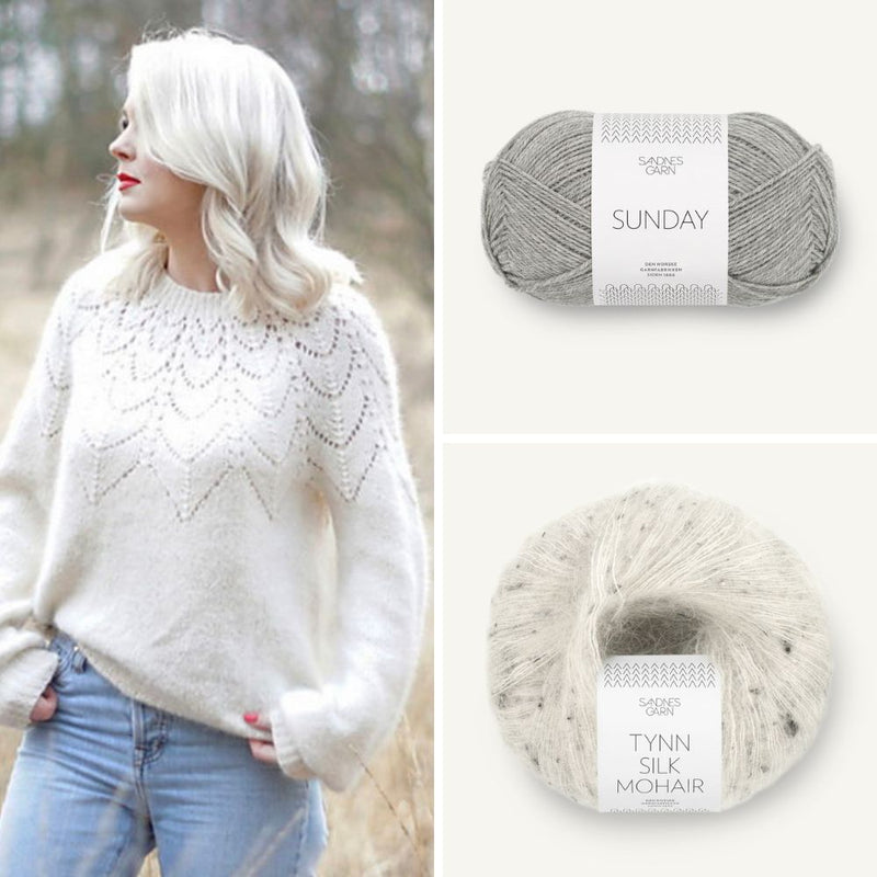 Whitmoor Sweater Kit | Sandnes Garn - This is Knit
