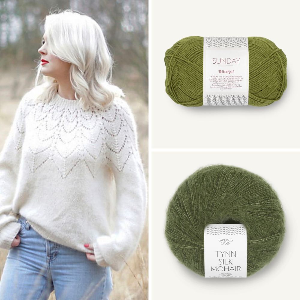 Whitmoor Sweater Kit | Sandnes Garn - This is Knit