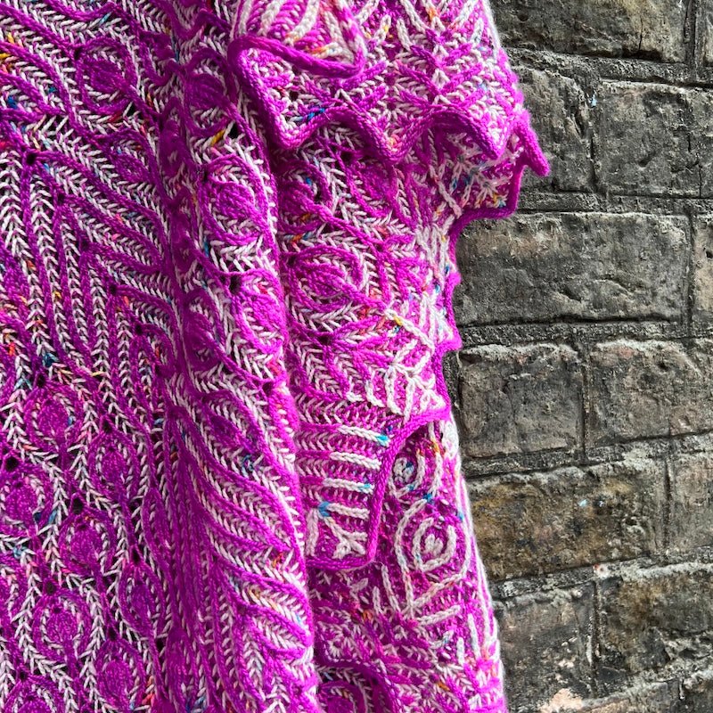 Bubbly Shawl | Townhouse Yarns - This is Knit