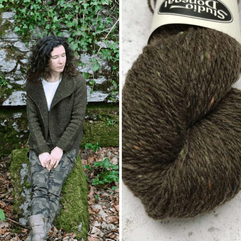 Dacite Cardigan Kit | Studio Donegal - This is Knit