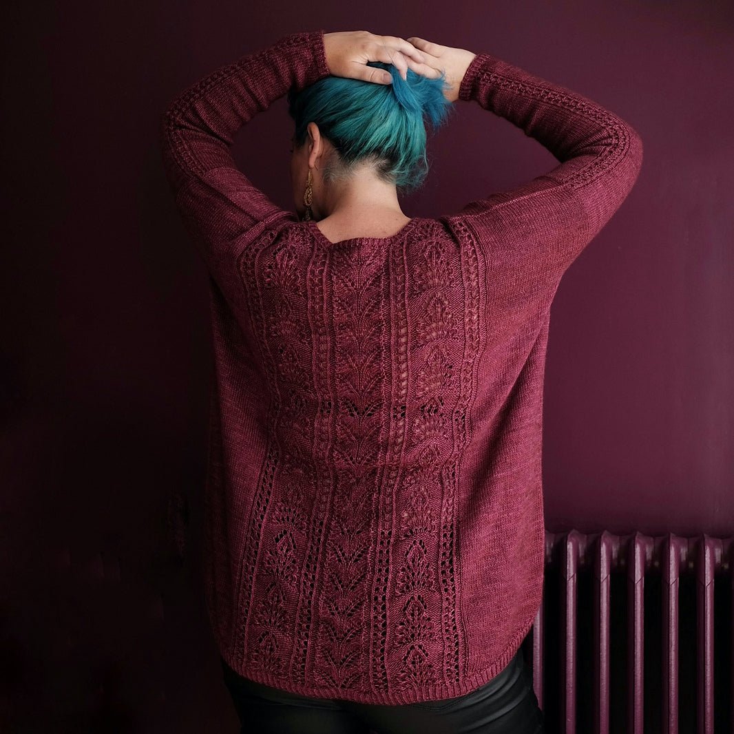 Filigree Sweater Kit | Townhouse Yarns - This is Knit