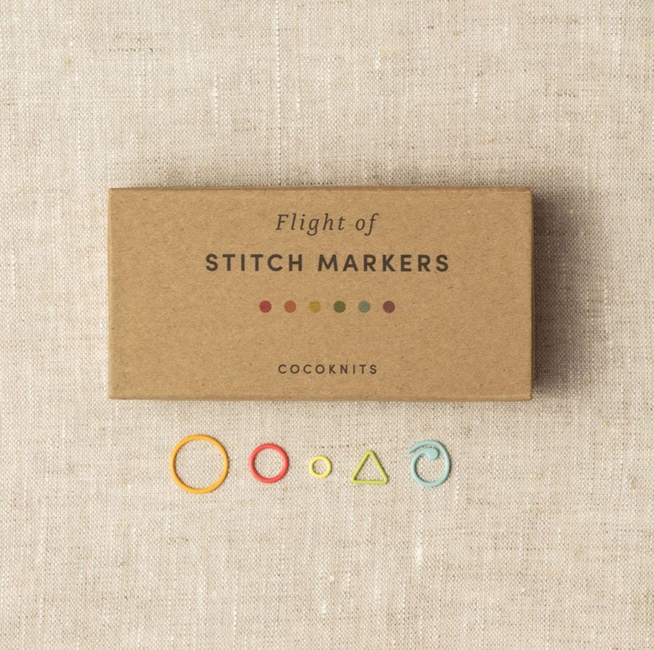 Flight of Stitch Markers | Cocoknits - This is Knit