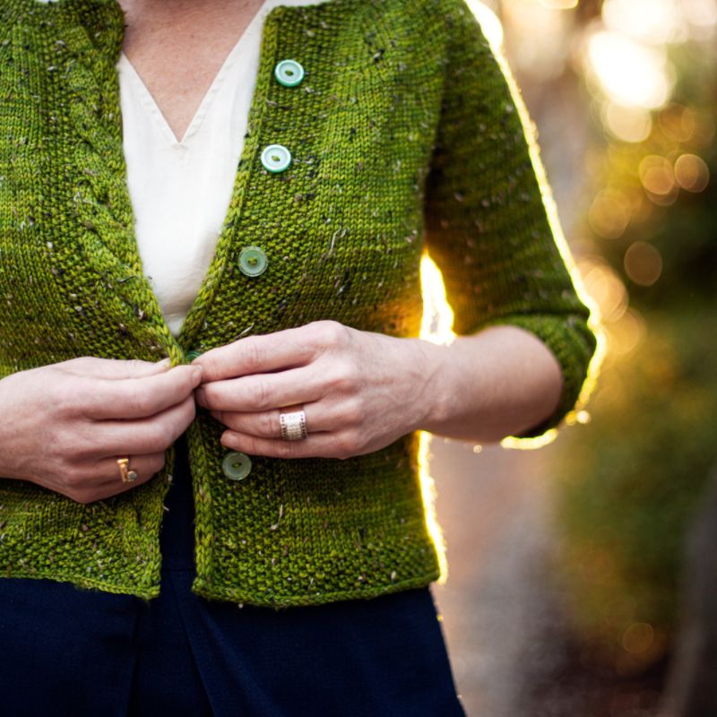 Gambit Cardi Kit | Irish Artisan Yarns - This is Knit