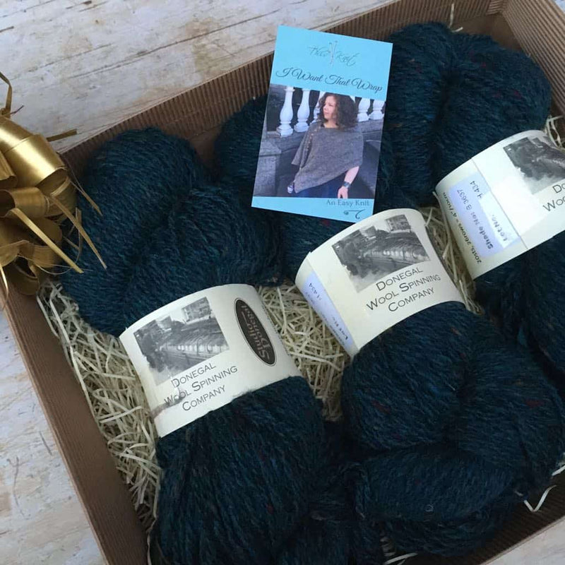 I Want That Wrap - Knitting Kit | Studio Donegal - This is Knit