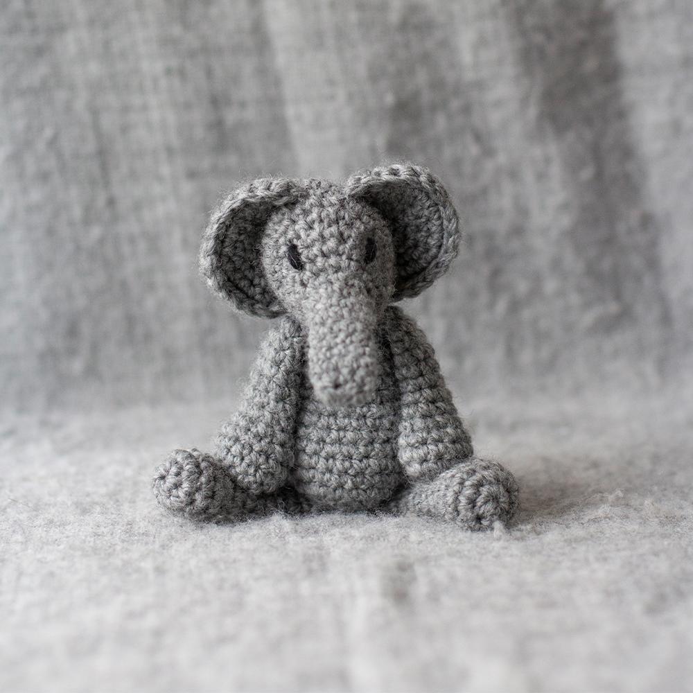 Mini Bridget The Elephant Kit | Toft - This is Knit