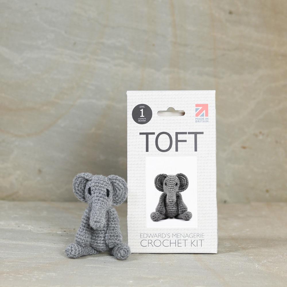 Mini Bridget The Elephant Kit | Toft - This is Knit