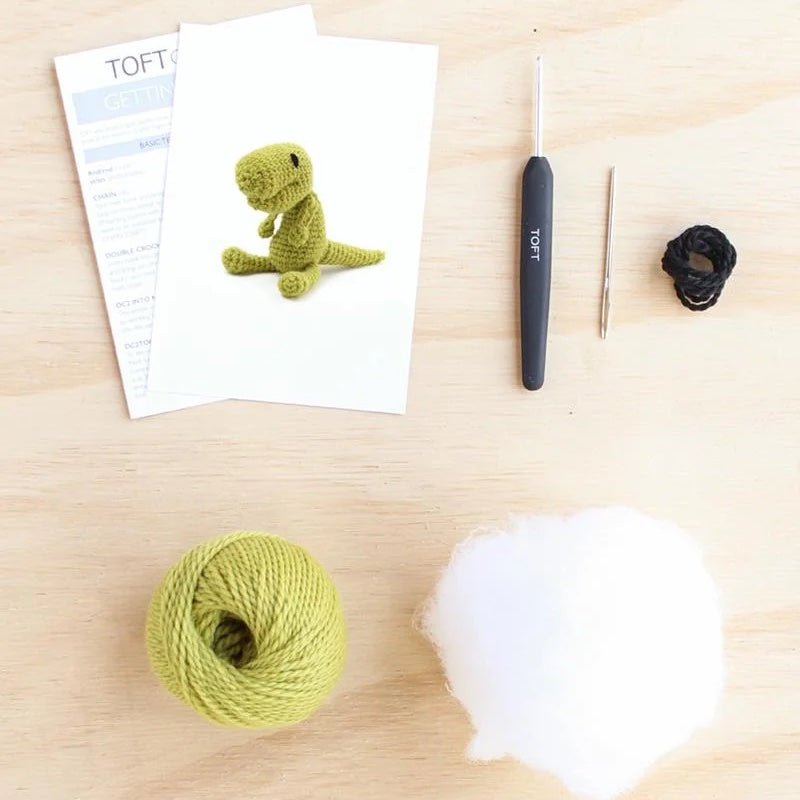 Mini Gregor The T-Rex | Toft - This is Knit