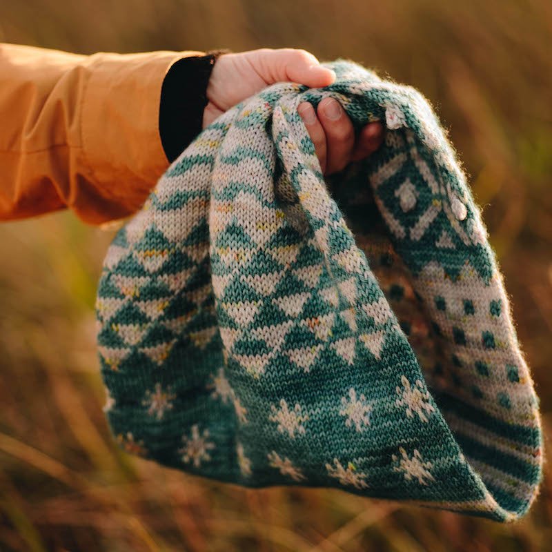 MishMash Cowl Kit | Cecily Grove Yarns - This is Knit