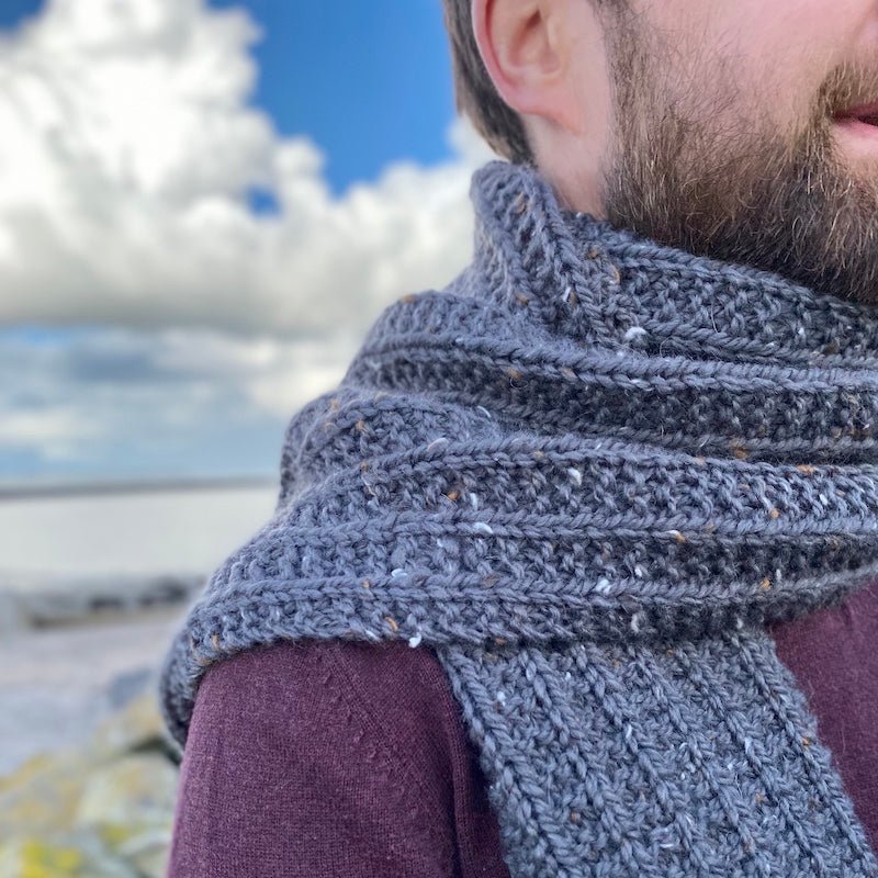 Mistake Rib Scarf Kit | BC Garn - This is Knit