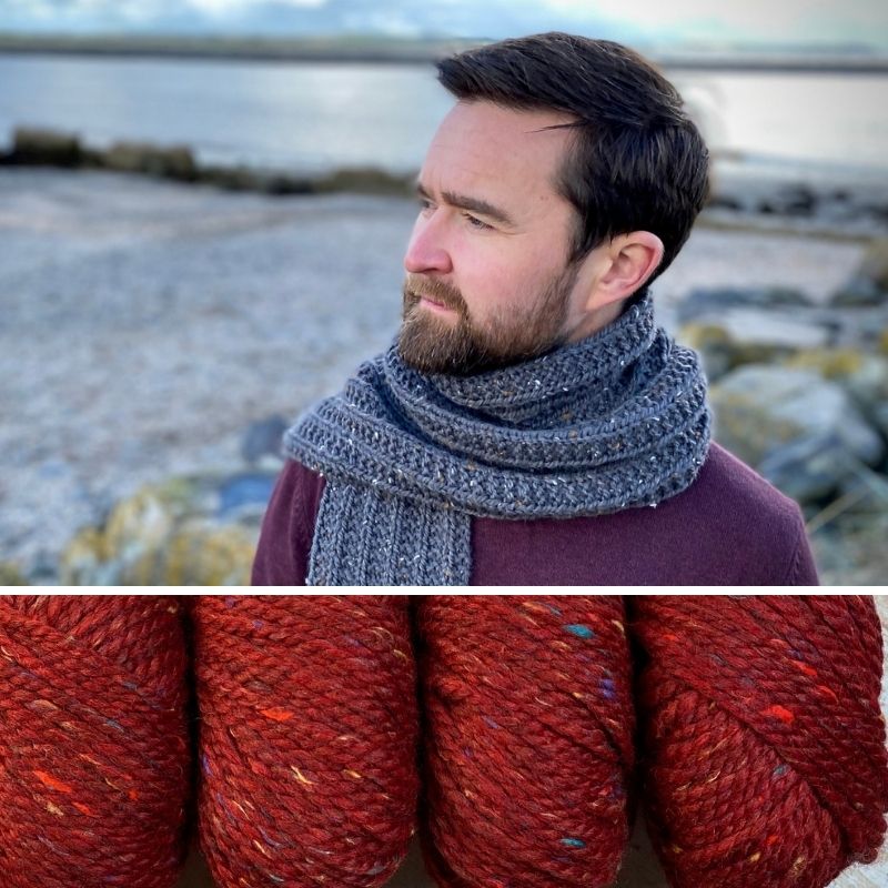 Mistake Rib Scarf Kit | BC Garn - This is Knit