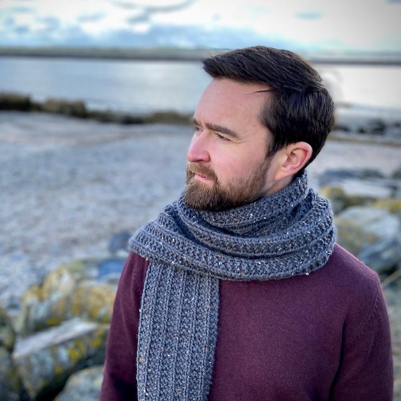 Mistake Rib Scarf Kit | BC Garn - This is Knit