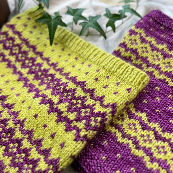 My First Colourwork Follow Along - This is Knit