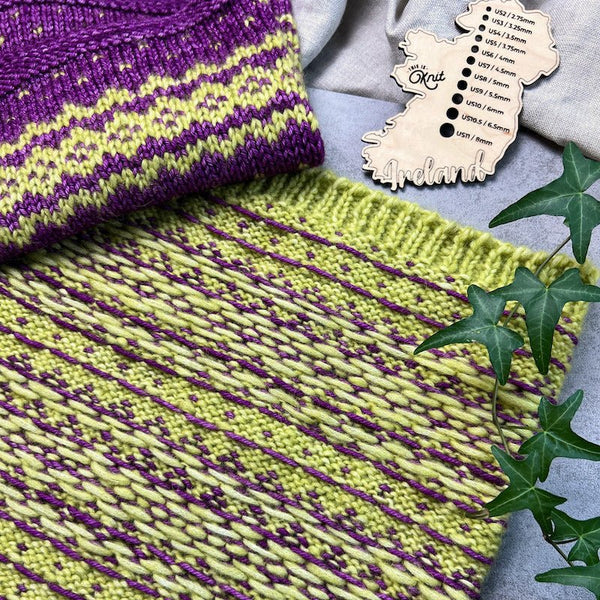 My First Colourwork Follow Along - This is Knit