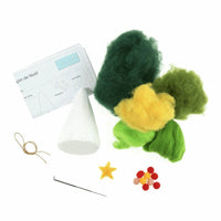 Needle Felting Kit - Christmas Tree | Trimits - This is Knit