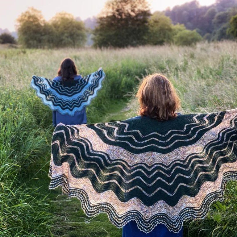 Nixie Shawl Kit | Julie Knits in Paris - This is Knit