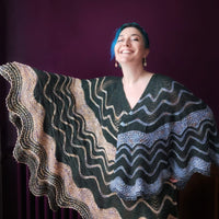 Nixie Shawl Kit | Julie Knits in Paris - This is Knit