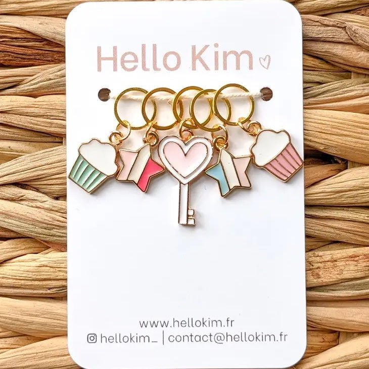 Pastel Stitch Markers | Hello Kim - This is Knit