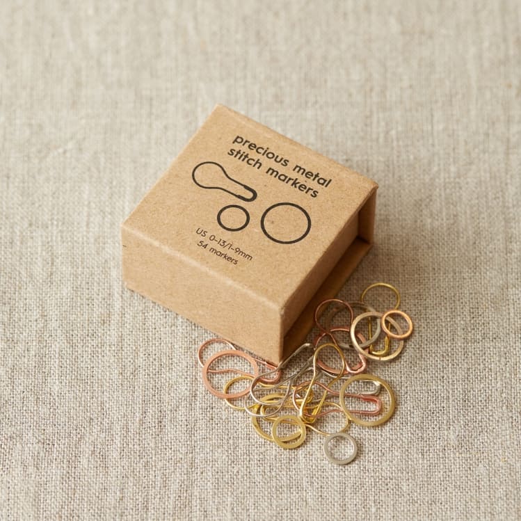 Precious Metal Stitch Markers | Cocoknits - This is Knit