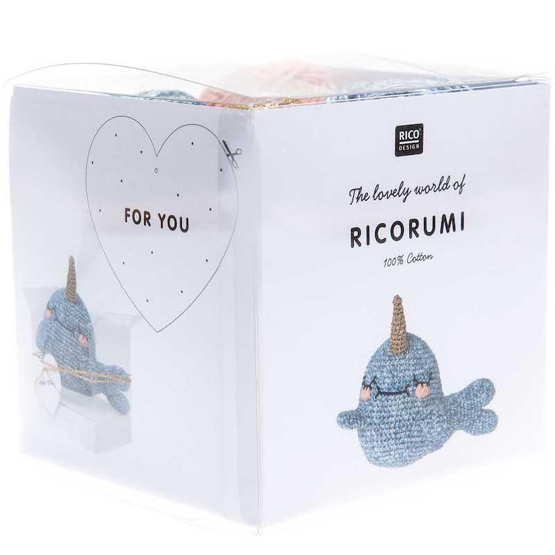 Ricorumi Crochet Kit - Narwhal | Rico Design - This is Knit