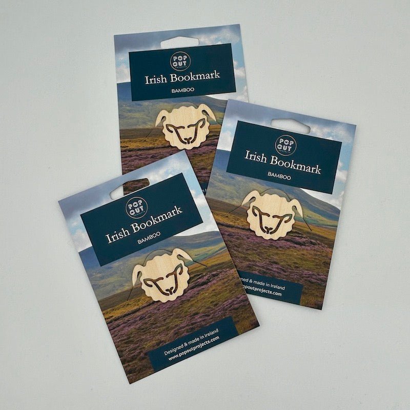 Sheep Bookmark | Pop Out Projects - This is Knit