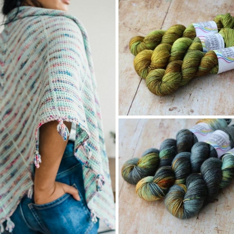 Sylvie Shawl - Crochet | Townhouse Yarns - This is Knit