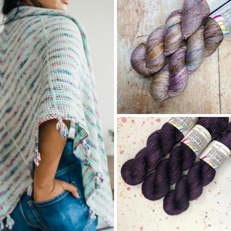 Sylvie Shawl - Crochet | Townhouse Yarns - This is Knit