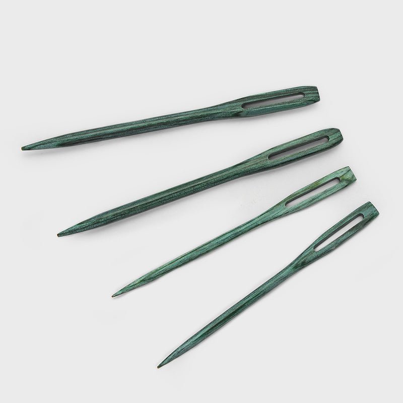 Teal Wooden Darning Needles | Knit Pro - This is Knit