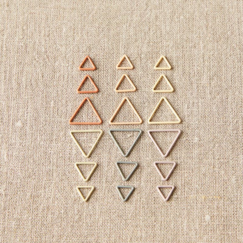 Triangle Stitch Markers | Cocoknits - This is Knit