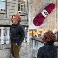White Mountains Sweater | Studio Donegal Yarn Bundle - This is Knit