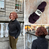 White Mountains Sweater | Studio Donegal Yarn Bundle - This is Knit