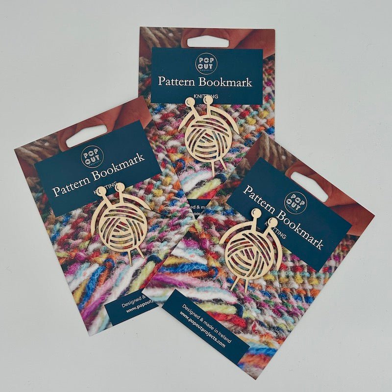 Yarn Bookmark | Pop Out Projects - This is Knit