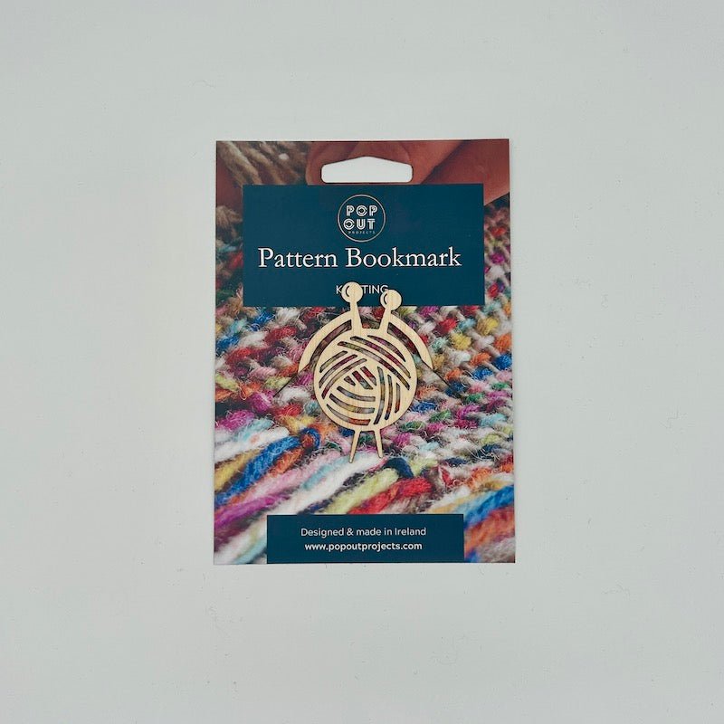 Yarn Bookmark | Pop Out Projects - This is Knit