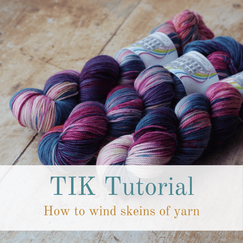 How to Wind Yarn, Including a Centre-Pull Ball - This is Knit