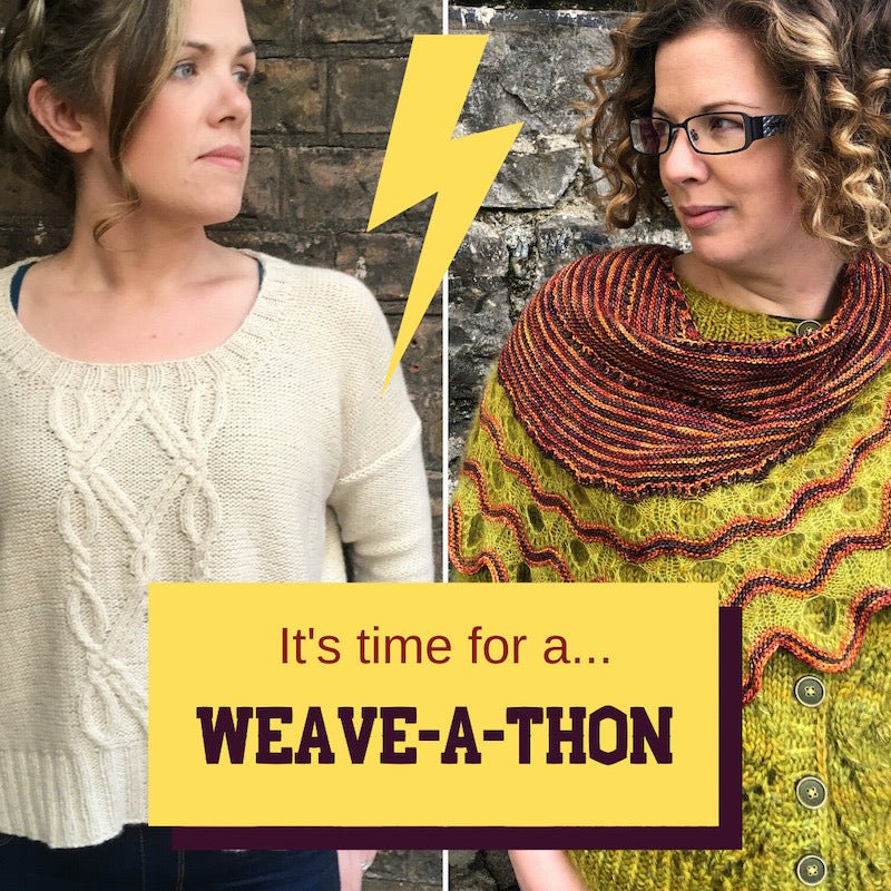 It's Weave-a-thon time! - This is Knit