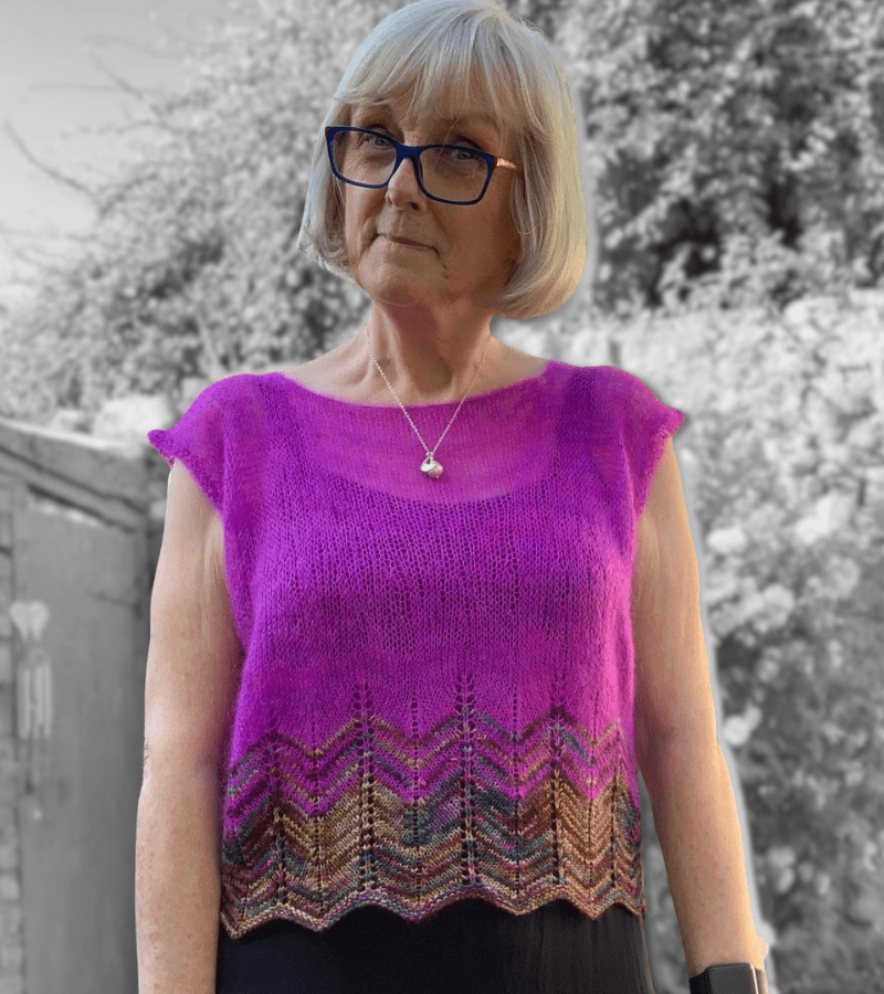 Manis by Yamagara: a simple top with endless yarn possibilities - This is Knit