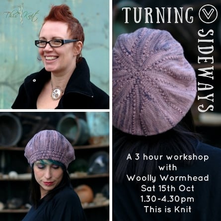 Turning to Texture - Two Workshops with Woolly Wormhead - This is Knit