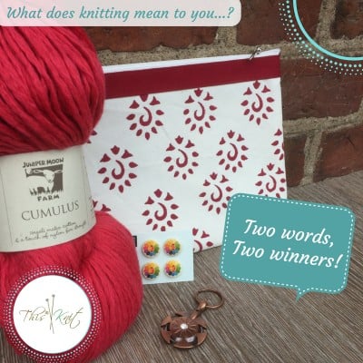 Two Words, Two Winners! - This is Knit