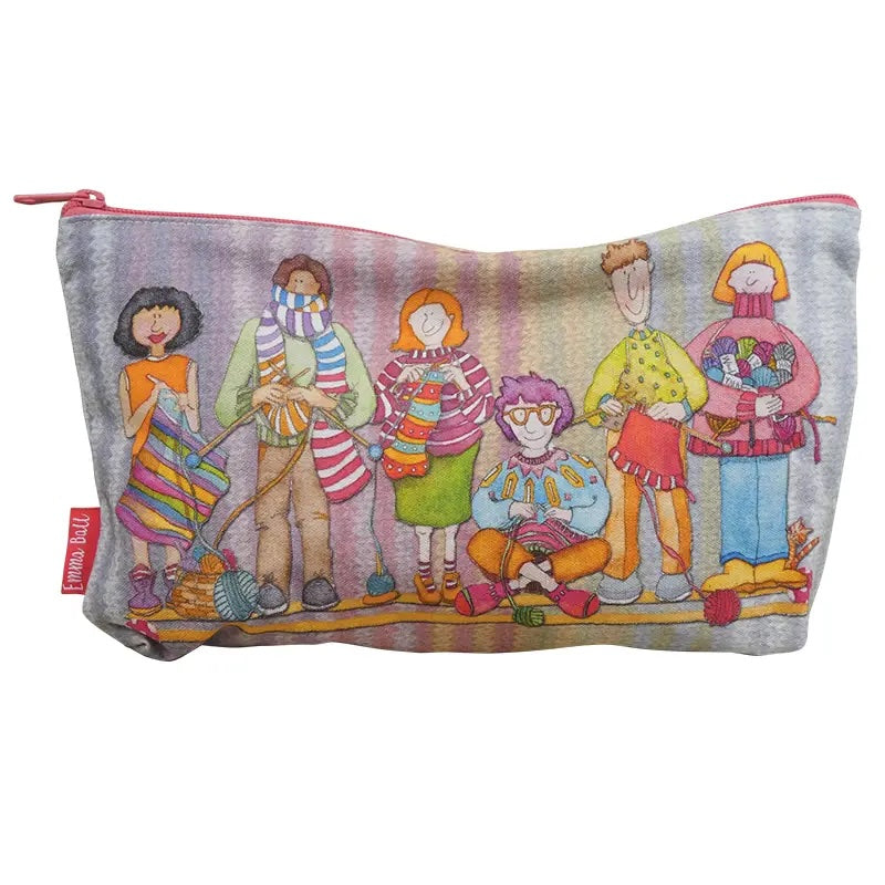 The Yarn Club Zipped Pouch | Emma Ball