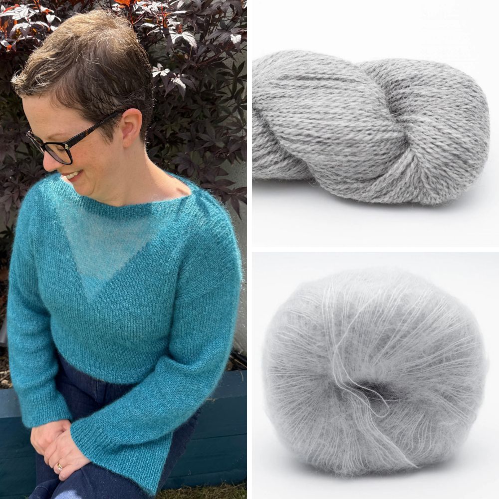 Sheer V Sweater Kit | BC Garn + Kremke