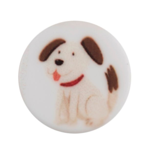 15mm Dog Button | 2B\2748 - This is Knit